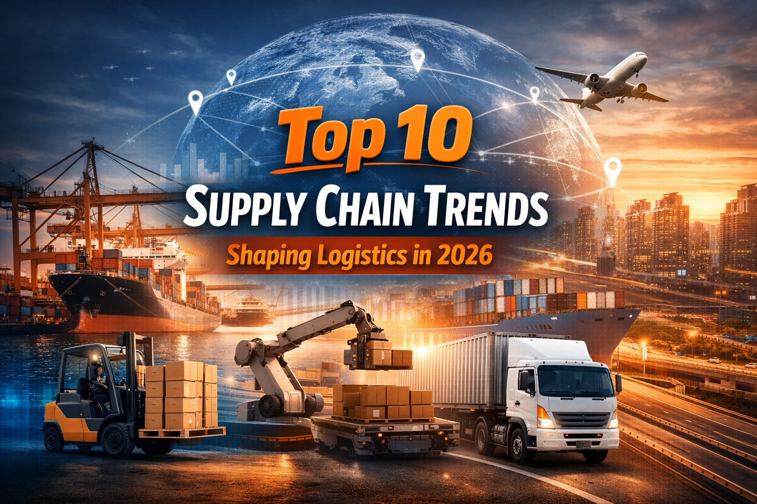 Top 10 Supply Chain Trends Shaping Logistics - Manufacturing Supply Chain